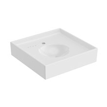 Lavabo cuadrado suspendido Global Container COSMIC