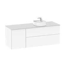 Mueble 120/140cm con Lavabo sobre encimera Fineceramic Beyond Roca