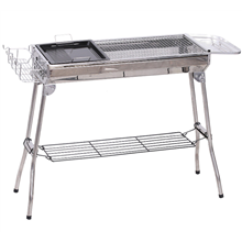 Barbacoa plegable para exteriores - Outsunny