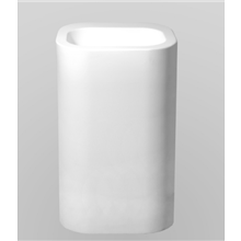 Lavabo Olimpia pedestal H90 Resigres