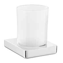 Portavaso y vaso de pared TEMPO - ROCA