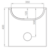 Lavabo Crono H40 Resigres