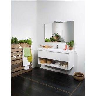 Mueble Life 1 caj&oacute;n y 1 estante CON LAVABO B10