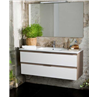 Mueble Life 2 cajones sin lavabo B10