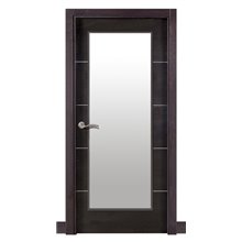 Puerta interior vidriera MODERNA WENGUE VMT5-A-1VB