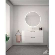 Mueble de baño con lavabo cerámico 80cm Life Royo