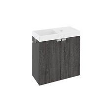 Mueble 2 puertas 50cm Antracita B-Box BATH+
