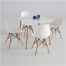 Mesa cuadrada ECO Iberodepot