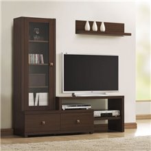 Mueble de televisón vitrina Iberodepot