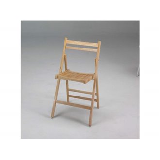 Silla plegable madera wengue IberoDepot