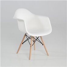 Silla FLY reposabrazos blanca IberoDepot