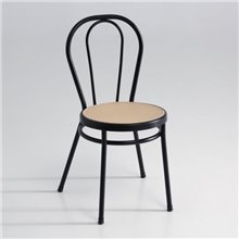 Silla ROLING negra y haya IberoDepot