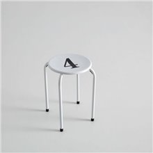 Taburete NÚMERO 4 blanco IberoDepot