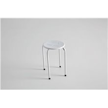 Taburete apilable blanco IberoDepot