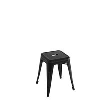 Taburete industrial bajo negro IberoDepot