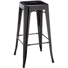 Taburete industrial alto negro IberoDepot