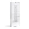 Zapatero 5 puertas blanco Iberodepot
