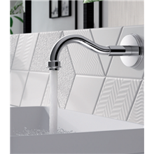 Caño de pared 21 cm TRES-CLASIC