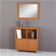 Estantería baldas y puertas CHERRY IberoDepot