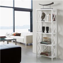 Estantería 5 baldas blanca IberoDepot
