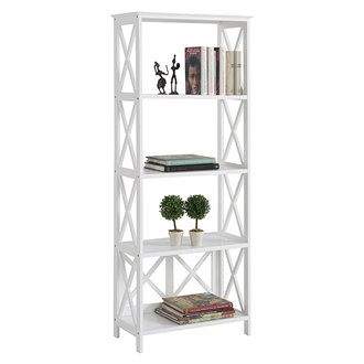 Estanter&iacute;a 5 baldas blanca IberoDepot