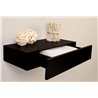 Estante caj&oacute;n 48x25 negro IberoDepot