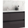 Mueble de ba&ntilde;o 2 cajones con lavabo cer&aacute;mico Sansa Royo