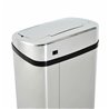 Papelera con sensor autom&aacute;tico de 50L plata Homcom