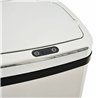 Papelera con sensor autom&aacute;tico de 50L plata Homcom