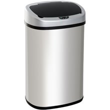 Papelera con sensor automático de 58L Outsunny