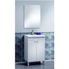 Mueble con lavabo y espejo DAKOTA - IBERODEPOT