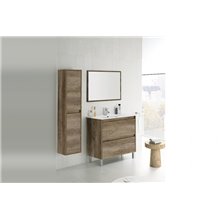 Mueble con lavabo y espejo KIT - IBERODEPOT