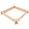 Arenero infantil 150x150x25cm Outdoor Toys