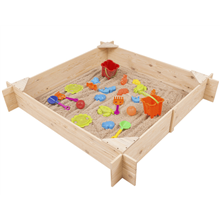 Arenero infantil 150x150x25cm Outdoor Toys