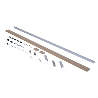 Kit para instalaci&oacute;n de puertas deslizantes Homcom
