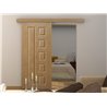 Kit para instalaci&oacute;n de puertas deslizantes Homcom