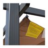 P&eacute;rgola de aluminio y poli&eacute;ster Outsunny