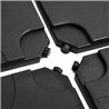 Soporte para sombrillas rellenable 60L Outsunny