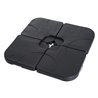 Soporte para sombrillas rellenable 60L Outsunny