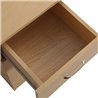 Escritorio con cajonera y estante Homcom