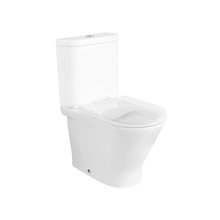 Inodoro compacto The Gap Round Rimless Roca