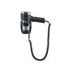 Soporte de pared con secador 1600W negro CherryBath 