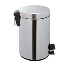 Papelera de baño 5 L de acero inox CherryBath