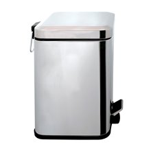 Papelera de baño cuadrada 6 L CherryBath