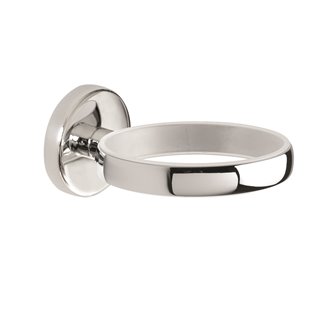 Soporte de aluminio cromo para secapelo Dot CherryBath 