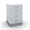 Mueble de cocina bajo con 4 cajones Tegler