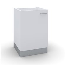 Mueble de cocina bajo fregadero con 1 puerta Tegler