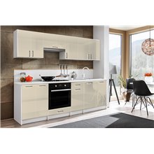 Cocina Bona 240cm ecru Tarraco