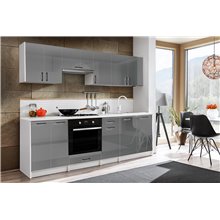 Cocina Bona 240cm blanco Tarraco