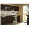Cocina 240cm casta&ntilde;o Marika Tarraco
